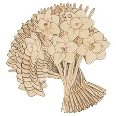10x wooden daffodil for sale  Delivered anywhere in UK