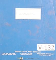 Verson 1062 press for sale  Delivered anywhere in USA 
