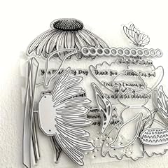Sunflower stamp die for sale  Delivered anywhere in USA 