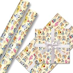 Bluey wrapping paper for sale  Delivered anywhere in UK