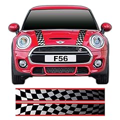 F56 checkered bonnet for sale  Delivered anywhere in UK