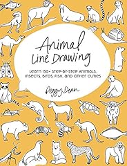 Animal line drawing for sale  Delivered anywhere in USA 