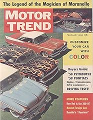 Motor trend february for sale  Delivered anywhere in USA 