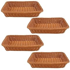 Younthye 4pcs wicker for sale  Delivered anywhere in UK