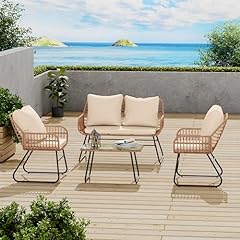 Lhbcraft piece rattan for sale  Delivered anywhere in USA 