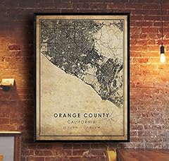 Orange county map for sale  Delivered anywhere in USA 