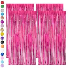 Hot pink tinsel for sale  Delivered anywhere in UK