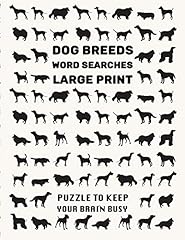 Dog breeds word for sale  Delivered anywhere in UK