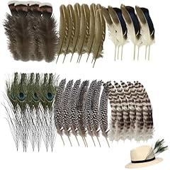 48pcs feathers crafting for sale  Delivered anywhere in UK