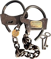 Vintage alcatraz handcuffs for sale  Delivered anywhere in USA 