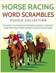 Horse racing word for sale  Delivered anywhere in UK