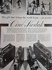 Advertisement cine kodak for sale  Delivered anywhere in USA 