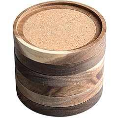 Acacia wood coasters for sale  Delivered anywhere in USA 