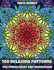 100 relaxing patterns usato  Spedito ovunque in Italia 