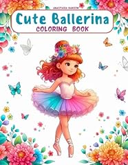 Cute ballerina coloring for sale  Delivered anywhere in USA 