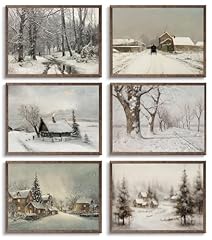 6pcs winter vintage for sale  Delivered anywhere in USA 