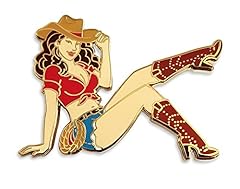 Pinsanity cowgirl pin for sale  Delivered anywhere in USA 