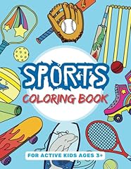 Sports coloring book for sale  Delivered anywhere in USA 