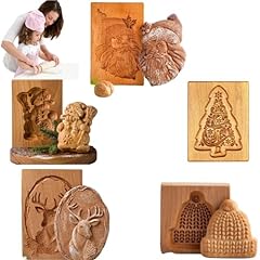 5pcs wooden cookie for sale  Delivered anywhere in USA 