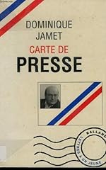 Carte presse lettres d'occasion  Livré partout en France