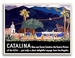 Magnet santa catalina for sale  Delivered anywhere in USA 