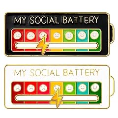2pcs social battery for sale  Delivered anywhere in Ireland