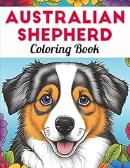 Australian shepherd coloring for sale  Delivered anywhere in USA 