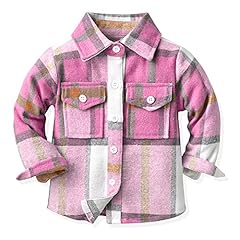 Kids girls flannel for sale  Delivered anywhere in USA 
