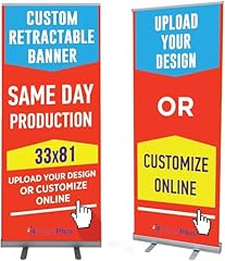 4signsplus custom retractable for sale  Delivered anywhere in USA 