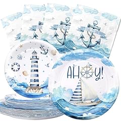 Nautical party plates for sale  Delivered anywhere in USA 