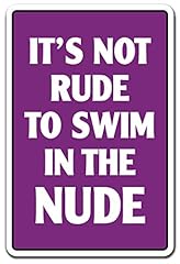 Signjoker rude swim for sale  Delivered anywhere in USA 