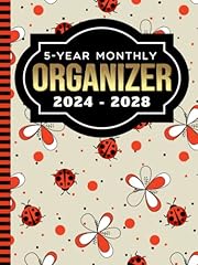 Year monthly organizer for sale  Delivered anywhere in UK