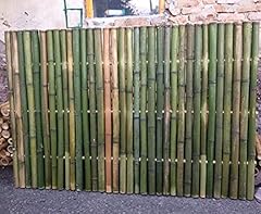 Clôture bambou vert d'occasion  Livré partout en Belgiqu