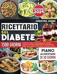 Ricettario sul diabete usato  Spedito ovunque in Italia 
