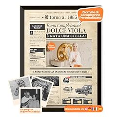 Giornale compleanno 1965 usato  Spedito ovunque in Italia 