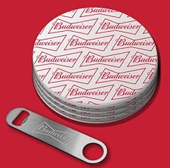 Budweiser ceramic coaster for sale  Delivered anywhere in USA 