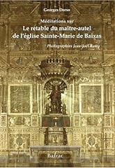 Méditations retable maître d'occasion  Livré partout en Belgiqu