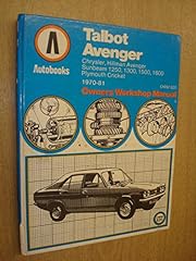 Talbot avenger 1970 for sale  Delivered anywhere in UK