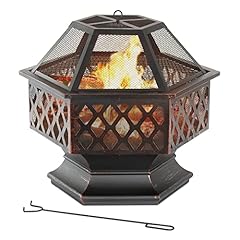 Livivo hexagonal fire for sale  Delivered anywhere in Ireland