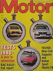 Motor magazine 1980 for sale  Delivered anywhere in UK