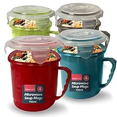 4pk soup containers for sale  Delivered anywhere in UK