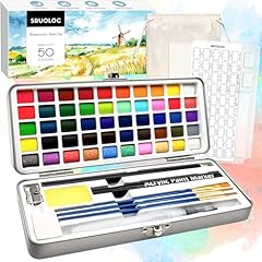 Sruoloc watercolor paint for sale  Delivered anywhere in USA 