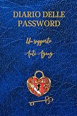Diario delle password usato  Spedito ovunque in Italia 
