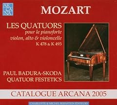 Quatuors pianoforte violon d'occasion  Livré partout en France
