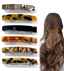 6pcs french barrette for sale  Delivered anywhere in UK