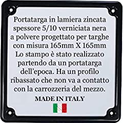 Portatarga cornice targa usato  Spedito ovunque in Italia 