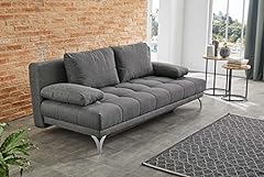 Gebraucht, lifestyle4living Schlafsofa in Grau, 2-Sitzer Sofa gebraucht kaufen  Wird an jeden Ort in Deutschland