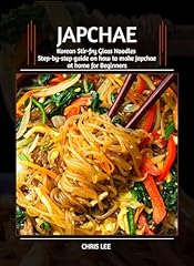 Japchae cookbook step for sale  Delivered anywhere in USA 
