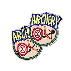 Pack archery embroidered for sale  Delivered anywhere in UK