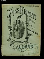 Miss helyett operette d'occasion  Livré partout en France
